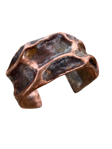 2025 joyería de cobre Real de moda para mujer pulsera hecha a mano hecha de cobre pulsera de cobre de Verano Indio joyería de Festival - Product Image 3