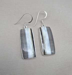 Pendientes de Plata de Ley 925 con Ópalo Azul, Chapados en Oro, Azul Suave Natural, Joyería Delicada Hecha a Mano para Mujer, para Fiestas y Ocasiones Especiales - Product Image 4