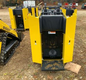 จัดส่งฟรี DIGGIT SCL850 รถตักล้อยางขนาดเล็ก ได้รับการรับรอง EPA CE พร้อมมอเตอร์ไฮดรอลิก TCM ปั๊มแกนกลาง กระปุกเกียร์ - Product Image 3