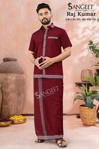 Camisa Formal de algodón 100% para hombre, estilo ajustado e informal con cuello levantado, excedente de marca para el verano, hecho en La India - Product Image 5