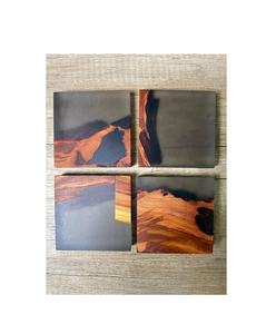 ที่รองแก้วทำจากไม้และเรซินสำหรับห้องครัวที่รองแก้วไม้เรซิ่นทนทานสำหรับบ้านโรงแรมสำนักงานใช้ในสำนักงาน - Product Image 2