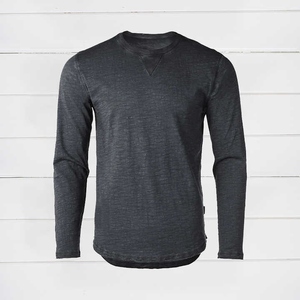 เสื้อยืดออกกำลังกายแขนยาวปักลายสำหรับวิ่งและออกกำลังกาย - Product Image 2