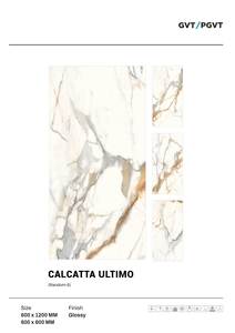 Carreaux de porcelaine Foshan 600x1200 Carreaux de porcelaine de marbre de 10mm d'épaisseur - Product Image 6