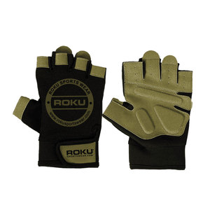 High Quality Custom Logo Print Sports Gloves New Arrival Leather Material <b>Hand</b> <b>Grips</b> with Latest Design Wholesale - Product Image 2
