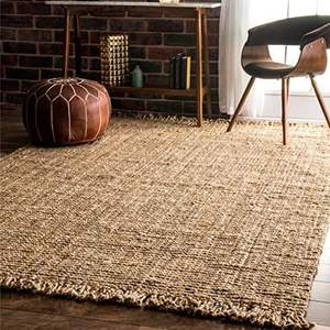 Grands tapis décoratifs en jacinthe d'eau de nouvelle conception, confortables pour la cuisine et les espaces extérieurs, durables, en paille naturelle, articles d'ameublement artisanaux - Product Image 2