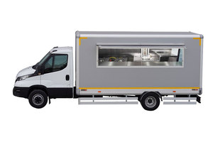 Hot Selling Factory Outlet Multipurpose Mobile Food Truck Rust Resistant Insulated Compartments Fiberglass Aluminum Ice Candy - Product Image 6