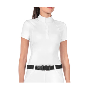 Elegante camisa de equitación para mujer Baselayer Top Sleek Fit ropa ecuestre personalizada fabricación a granel - Product Image 2