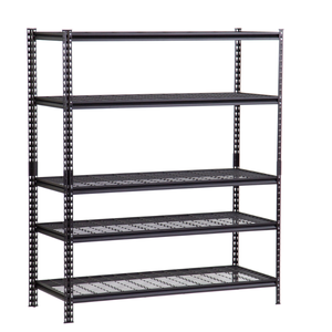 Support sans boulon 5 feuilles de fil de maille pour garage mécanique atelier d'entrepôt de haute qualité sans plomb étagère sans boulon étagère sans boulon - Product Image 1