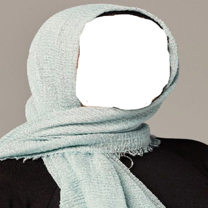 Velo de burka con diseño de niqab, hijab musulmán, abaya islámico, estilo único, origen en la India, HRV, venta al por mayor de fábrica - Product Image 3
