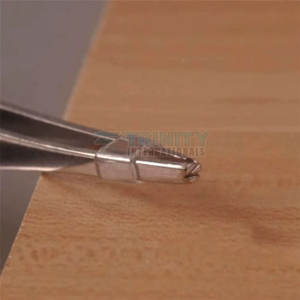 Pinzas de Acero Inoxidable de Grado Médico, Rectas y Curvas, Instrumentos Quirúrgicos, Pinzas para Apósitos - Product Image 5