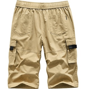 Hot Selling Men's Classic Fit 100% Cotton <b>Cargo</b> Shorts Zipper Fly Closure Quick Dry Anti-Wrinkle Breathable OEM Service Outdoor - Product Image 2
