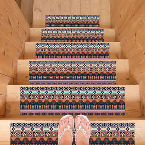 พรมพิมพ์ลายชนเผ่าคลาสสิก นาวาโฮ อัสเต็ก ดีไซน์ทันสมัย พรมปูพื้น - Product Image 1