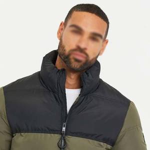 Chaquetas Acolchadas de Poliéster Impermeables para Hombre, Estilo Urbano, Diseño Personalizado, Color en Contraste, Invierno, Servicio OEM de Pakistán - Product Image 4