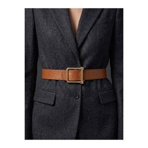 Cinturón de Mujer con Hebilla Cuadrada, Cinturón para Pantalones, Cinturón para Chaqueta, Cinturón para Vestido - TABA - Product Image 1