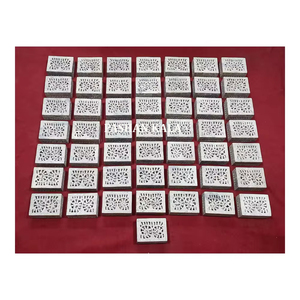 Boîtes de rangement de bijoux de forme rectangulaire en stéatite naturelle sculptée à la main de style occidental unique pour les entreprises et les cadeaux - Product Image 1