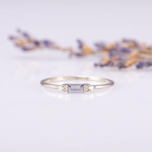 Joyería de piedras preciosas Alexandra para mujer, anillo de estilo bohemio de plata, joyería de plata de ley 925, anillo hecho a mano de tendencia, Regalo para mamá - Product Image 1