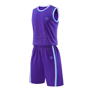 Conjuntos de Uniformes de Baloncesto Cómodos y Transpirables al por Mayor para Adultos, Colores y Tallas Personalizadas de Pakistán, 100% Poliéster, Servicio OEM - Product Image 2
