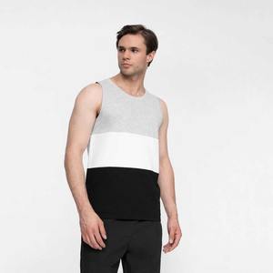 Camiseta sin mangas OEM de alta calidad para correr, gimnasio, entrenamiento, estilo informal con logotipo personalizado, método de tejido de punto - Product Image 2