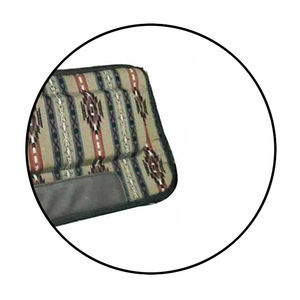 Almohadilla de sillín de lana de alta densidad Premium para caballos con capas transpirables y comodidad superior para el rendimiento de la equitación - Product Image 6