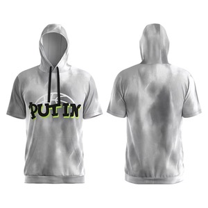 Wholesale Outdoor Sports Vest Customized Quick Dry <b>Sublimation</b> Basketball Sport Sleeveless Polyester Mesh <b>Hoodie</b> - Product Image 5