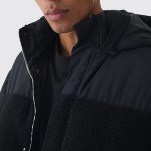 Chaqueta Acolchada con Revestimiento, Color y Talla Personalizables, Logotipo Personalizado, Impermeable, Resistente al Viento, Diseño de Burbujas para Hombre, para Invierno y Actividades al Aire Libre - Product Image 2