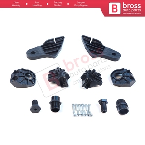 Support de fixation de phare BHL514+BHL515, jeu de languettes de réparation côté gauche et droit pour Mercedes Classe C W204 S204 C204 2007-2014 CL203 A20482011 - Product Image 3