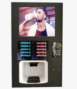 Máquina Expendedora de batidos de proteínas Diseño compacto Tecnología innovadora Limpieza automática para gimnasios Máquina de bebidas saludables - Product Image 3