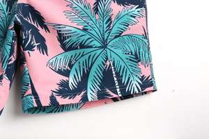 กางเกงขาสั้นชายหาดสำหรับผู้ชายกางเกงขาสั้นพิมพ์ลายซับลิเมชันสำหรับผู้ชายชุดฤดูร้อนออกแบบโลโก้ได้ตามต้องการ - Product Image 3