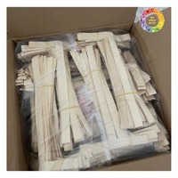 Support mural vintage en feuille de palmier naturelle pour gobelets jetables à emporter (café, thé, bubble tea) – Fait main, durable