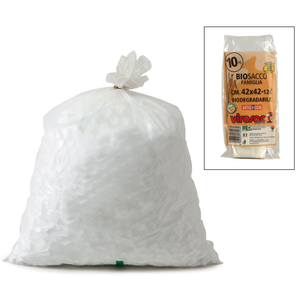 Sacchetti per rifiuti domestici 10 pz Cm. 42x42 - L. 12 - Product Image 1