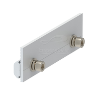 Système de montage solaire Empery, connecteur de rail en aluminium, finition anodisée, couleur noire, alliage Al6005-T5, certifié TUV, facile à installer