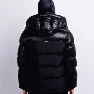 À la mode hommes doudoune vente chaude Logo personnalisé hiver bulle manteau moderne Streetwear doux confortable vêtements d'extérieur - Product Image 4