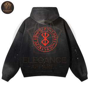 Moda Streetwear Hombres Sudaderas con capucha Slim Fit, Oversized & Regular Fit Sudaderas con capucha, Diseño personalizado para compradores al por mayor - Product Image 2