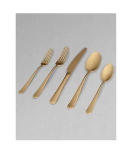 Most Quality Gold Plating Flatware Cutlery Set Home Kitchenware <b>Table</b> Ware Collection Hot Selling Cutlery Set Top Quality - Product Image 6
