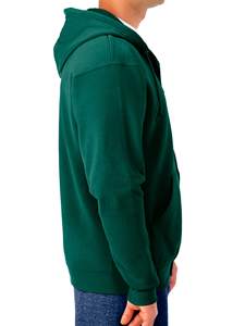 Men's hoodies & <b>sweatshirts</b> zipper custom oversize full zip organic cotton 100% fleece <b>velour</b> manufacturing company hoodie men - Product Image 3