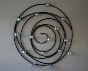 Bougeoir en cristal, décoration de la maison, autre support de bougie brillant, pour l'intérieur et l'extérieur - Product Image 6