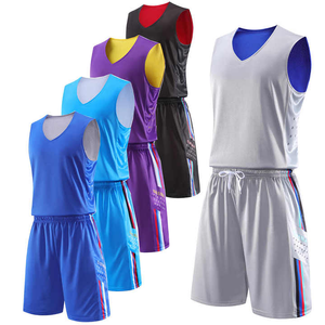 Maillots de basket-ball réversibles derniers meilleurs modèles de sublimation uniformes et survêtements de basket-ball bon marché - Product Image 4