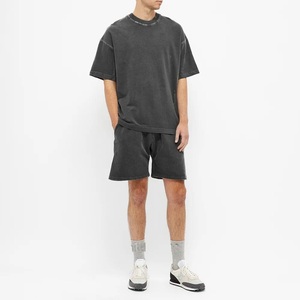 T-shirt pour homme en coton 100% respirant, lavage à l'acide, design premium personnalisé, coupe régulière - Product Image 2