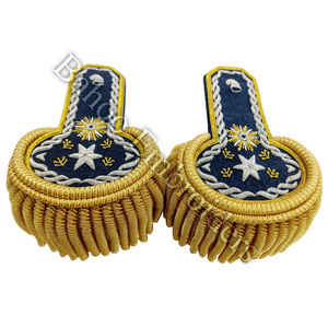 Bullion Fringe EPAULETTE Tablero de hombro para ropa - Product Image 1