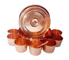 King Pure Copper Masala Box Antique Design Spice Box pour la décoration de restaurant à la maison à bas prix de HF CRAFTS - Product Image 5