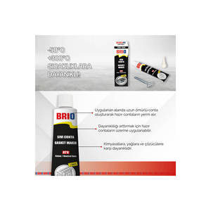 กาวซีลยาง RTV สีดำ 85 กรัม สำหรับระบบเครื่องยนต์ - Product Image 2