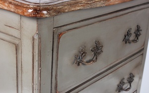 Armoire multifonction en bois d'acajou pour salon chambre 4 tiroirs grande capacité Design classique - Product Image 5