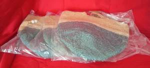 กระเป๋าสะพายไหล่ถักของผู้หญิงหรูหราดีไซน์ใหม่กระเป๋าถือพิมพ์ลายเป็นมิตรกับสิ่งแวดล้อมมีซิปและกระเป๋าสำหรับชายหาดหรือช็อปปิ้ง - Product Image 3