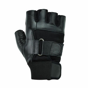 Gants unisexes en microfibre à demi-doigts, antidérapants, avec fermeture à boucle, pour les sports de plein air, la remise en forme, la musculation, la musculation, la salle de sport - Product Image 6