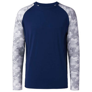 เสื้อตกปลาชายแบบกันน้ำ รุ่นใหม่ ทรงเข้ารูป คอกลม ดีไซน์ตลก พิมพ์ลายแบบซับลิเมชั่น ป้องกันแสงแดด UPF 50 ระบายอากาศได้ดี - Product Image 2