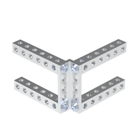 3103 Series L-Beam (8 agujeros, 64mm de longitud) Robot FTC PRIMER robot STEM robot