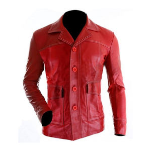 Veste coupe-vent pour homme, logo personnalisé, mode 2026, grande taille, coupe-vent, veste en cuir pour homme - Product Image 6