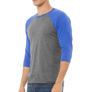 Camisas de Béisbol de Manga Larga para Hombre, Camisas Casuales de Algodón Jersey - Product Image 1