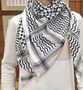 Custom Palestinian Tactical Shemagh <b>Scarf</b> Keffiyeh 100% Cotton Head Wrap Arab <b>Scarf</b> Unisex Protest Gear for Men and Women - Product Image 5