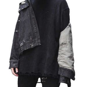 High Street Denim Veste Pour Hommes Vintage Casual Wear En Plein Air Sergé Coton Sur Mesure Classique À Vendre Veste Pour Hommes - Product Image 2